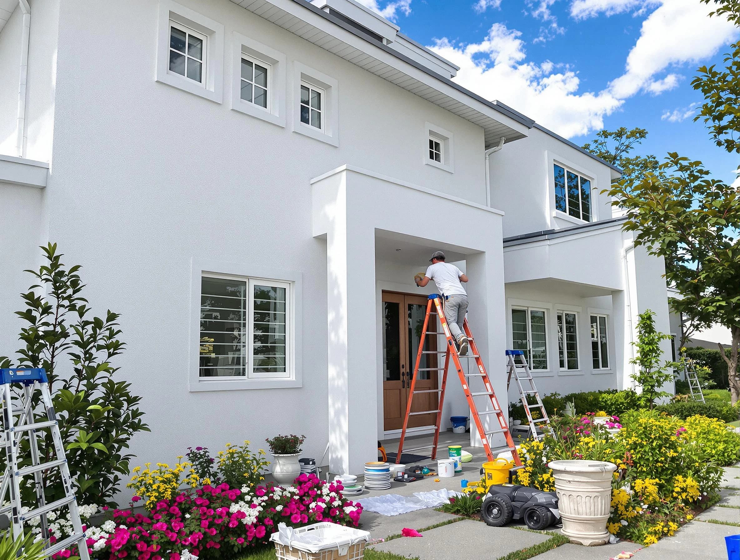 Surprise House Painters team delivering a fresh exterior coat in Surprise, AZ
