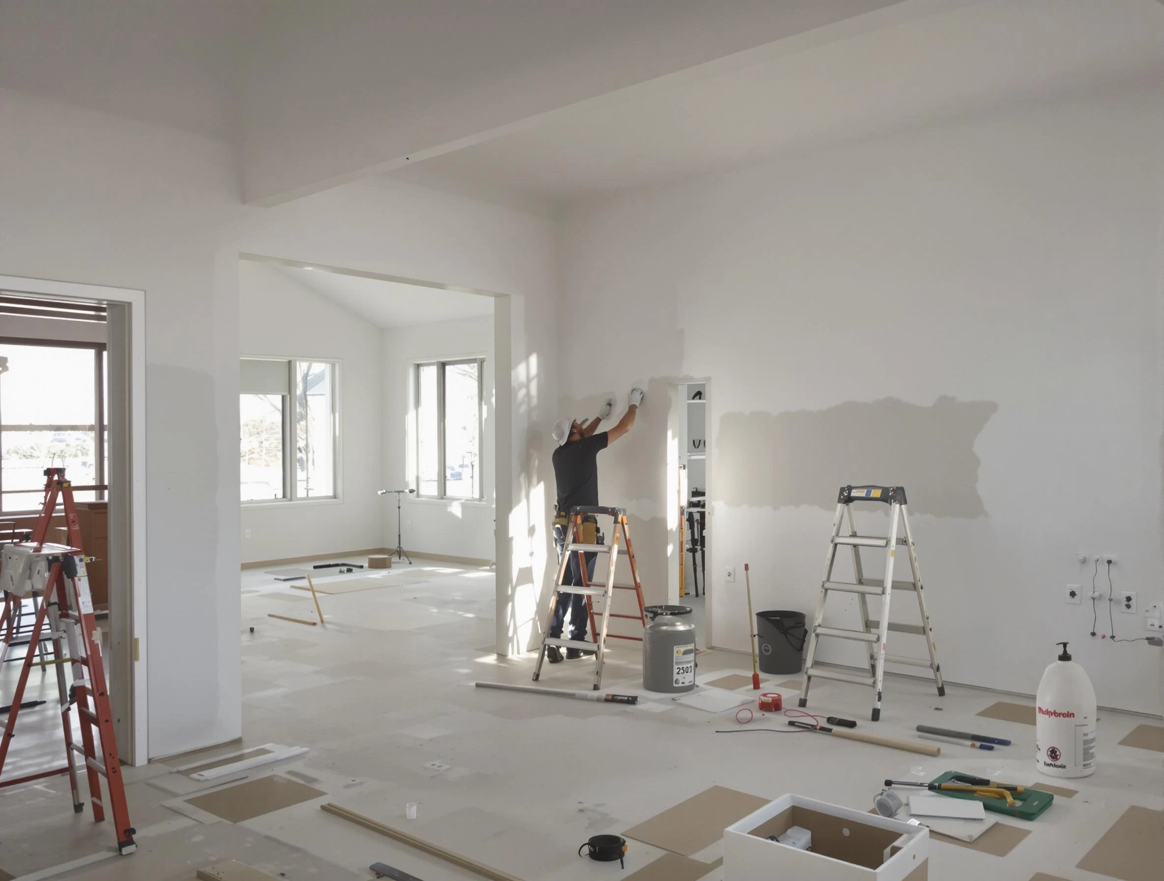 Detailed drywall installation with Surprise House Painters in Surprise